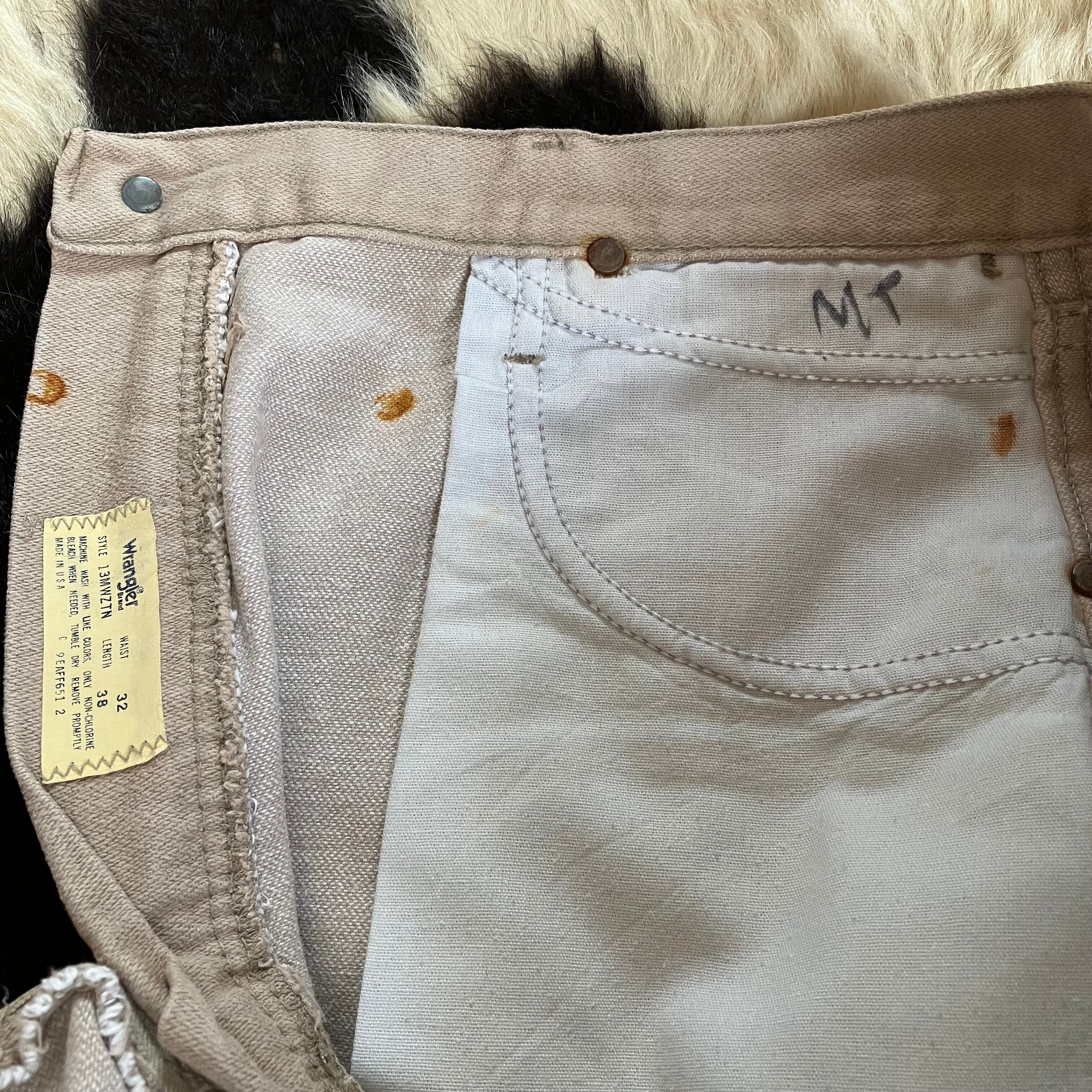 80s Wrangler 13MWZTN カラーデニムパンツ MADE IN U.S.A. | CORRINA