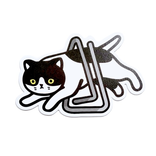 台湾ポストカード 猫型 「クリップ」