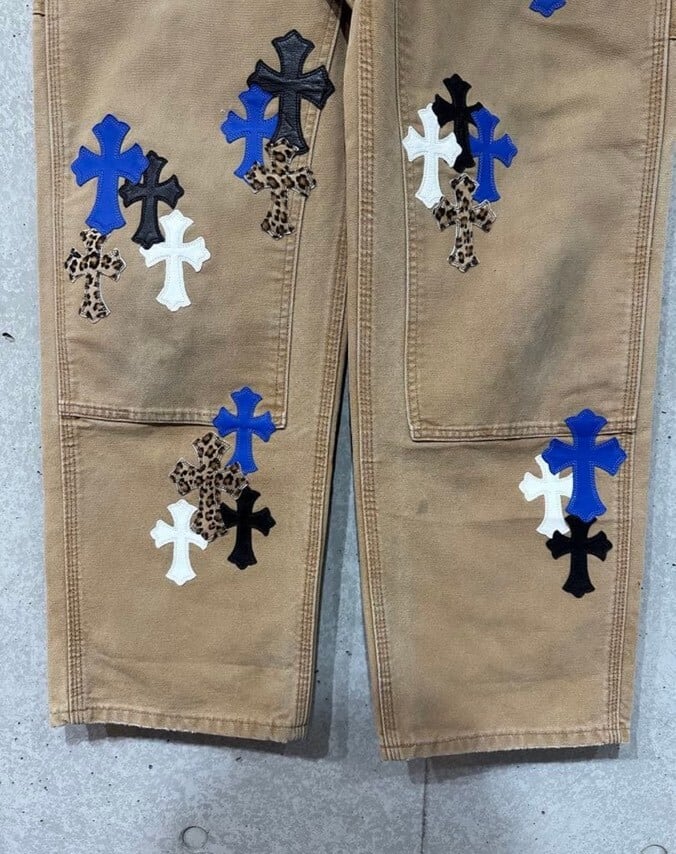 CHROME HEARTS クロムハーツ × carhartt デニム オーダー ダブルニー