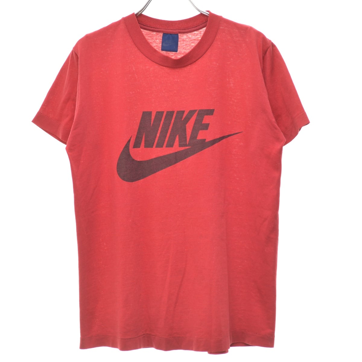 80年代 ナイキ NIKE 紺タグ ショート丈 ロゴプリントTシャツ メンズXS ヴィンテージ /eaa342183