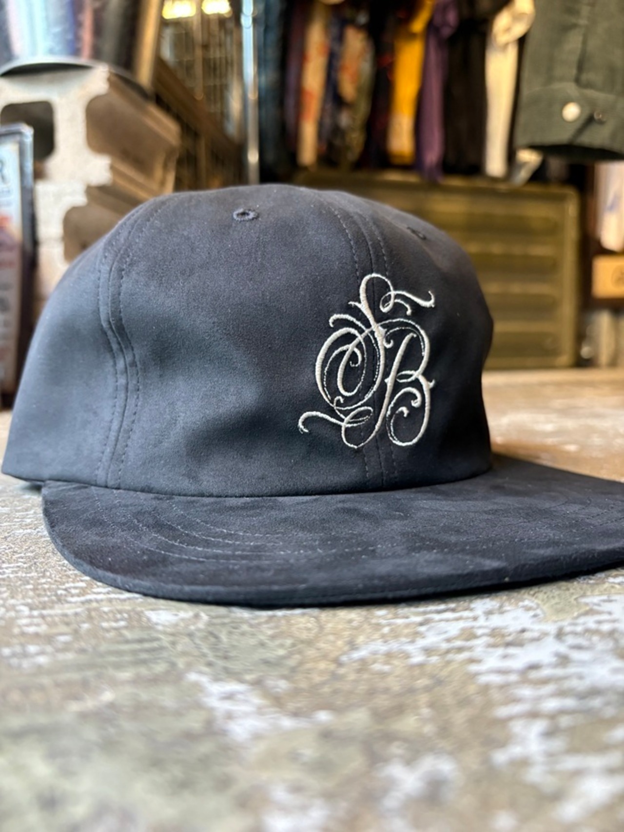 Subciety / Suede baseball cap / Tracker cap / BLACK / 153-86220 - 3