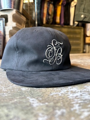 Subciety / Suede baseball cap / Tracker cap / BLACK / 153-86220