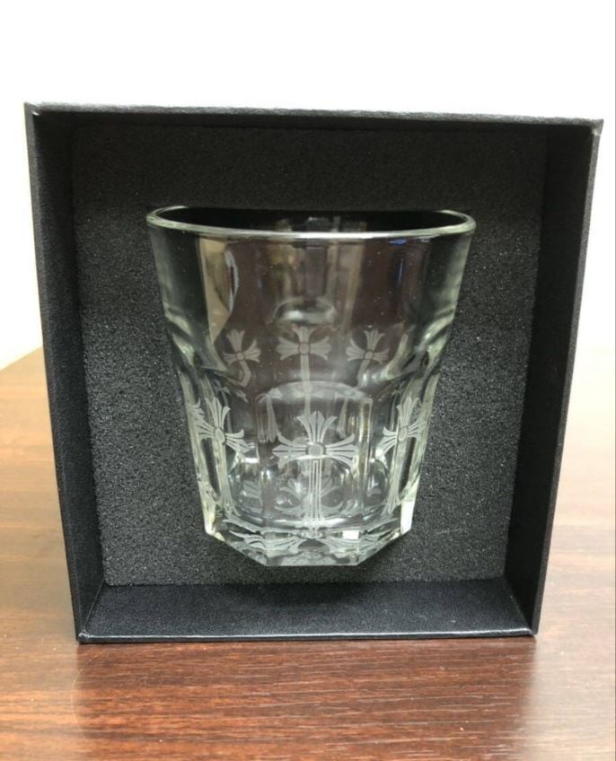 CHROME HEARTS クロムハーツ バカラグラス コースターセット