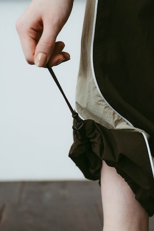 Nylon Easy Pants / BROWN