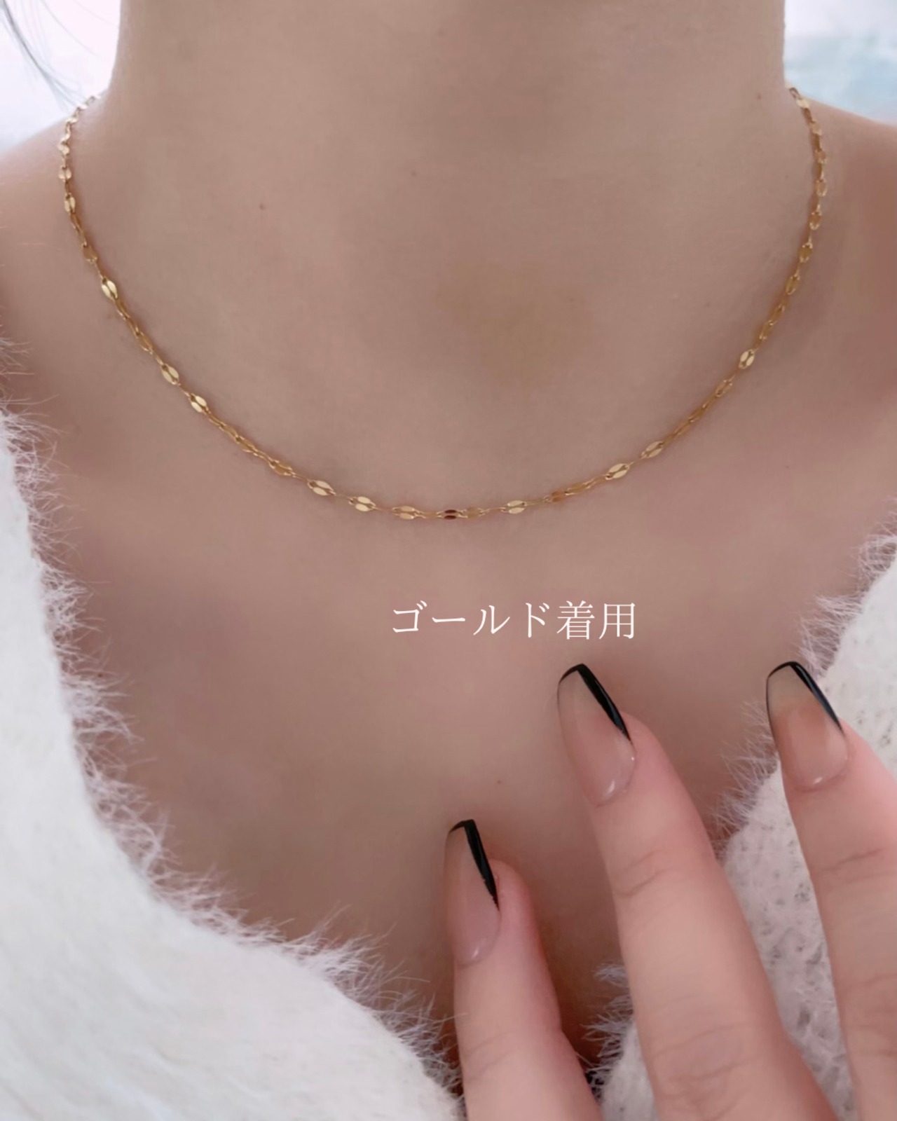 petal chain necklace | shellmii