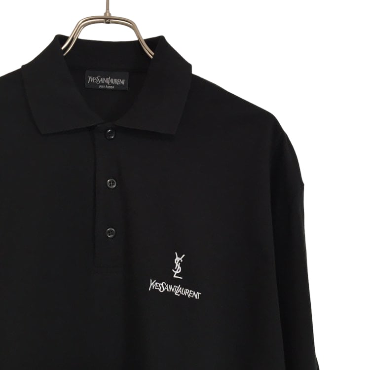 MENS】ysl tops polo イヴサンローラン トップ ポロシャツ MENS】ysl tops polo イヴサンローラン トップ ポロシャツ
