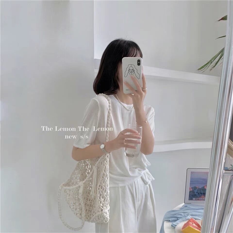 カシュクールオーバーTシャツ　AJ111-9008