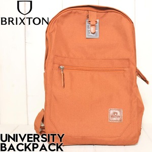 バックパック バッグ BRIXTON ブリクストン UNIVERSITY BACKPACK DARK BRICK 05556 日本代理店正規品