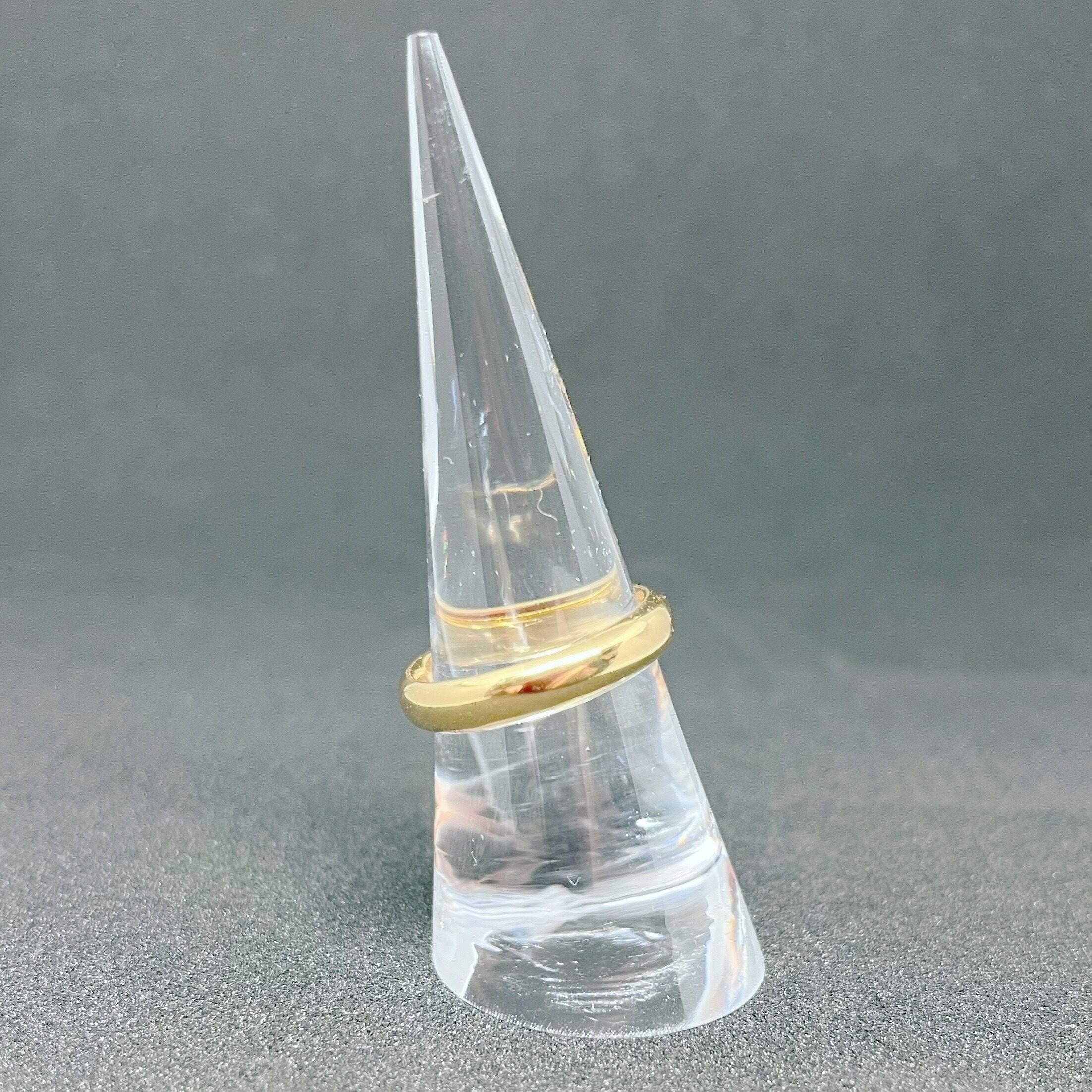 新品 製作 】 日本製 K22 甲丸リング シンプル モダン クラシカル 22金  