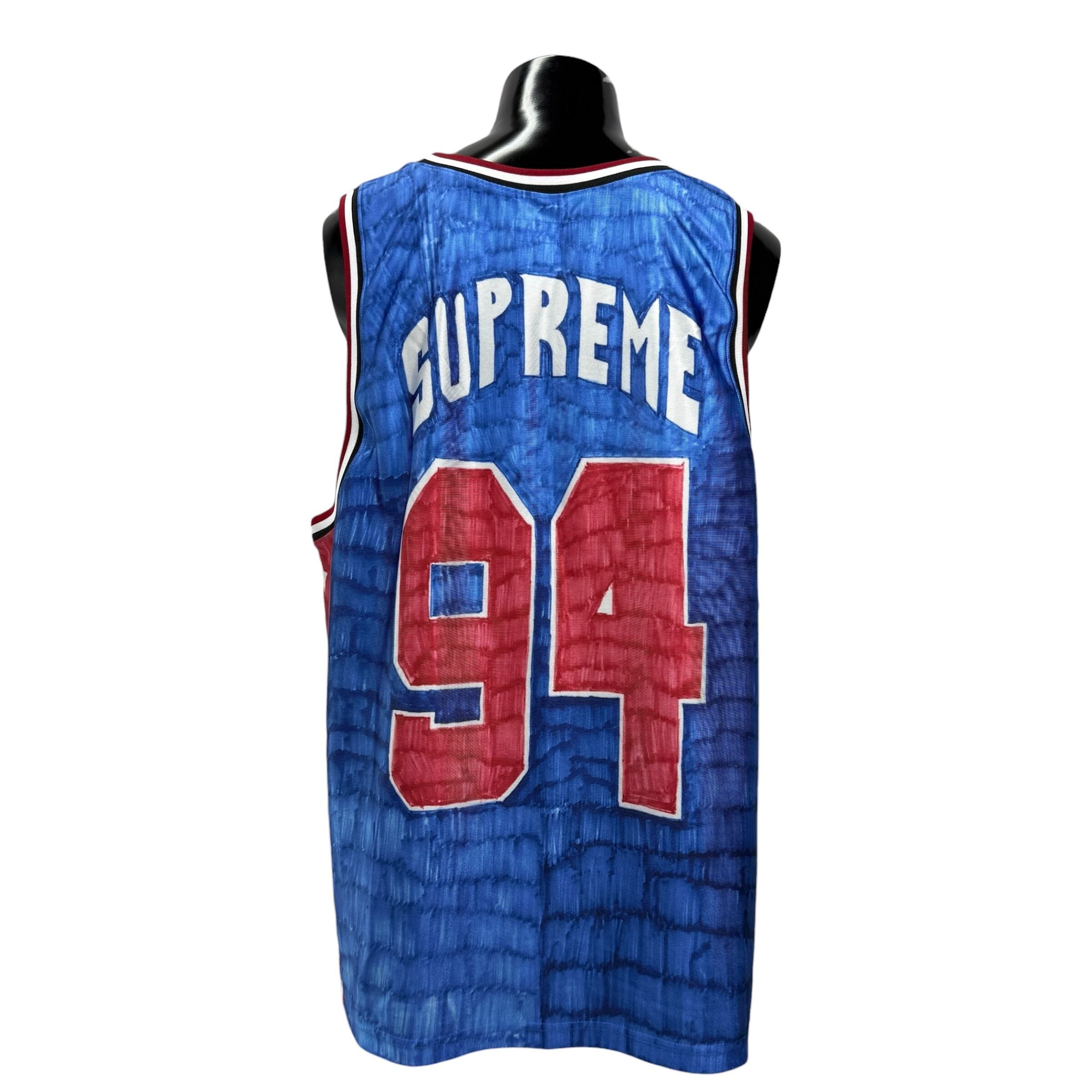 SUPREME】シュプリーム “Marker Basketball Jersey” メッシュ タンク