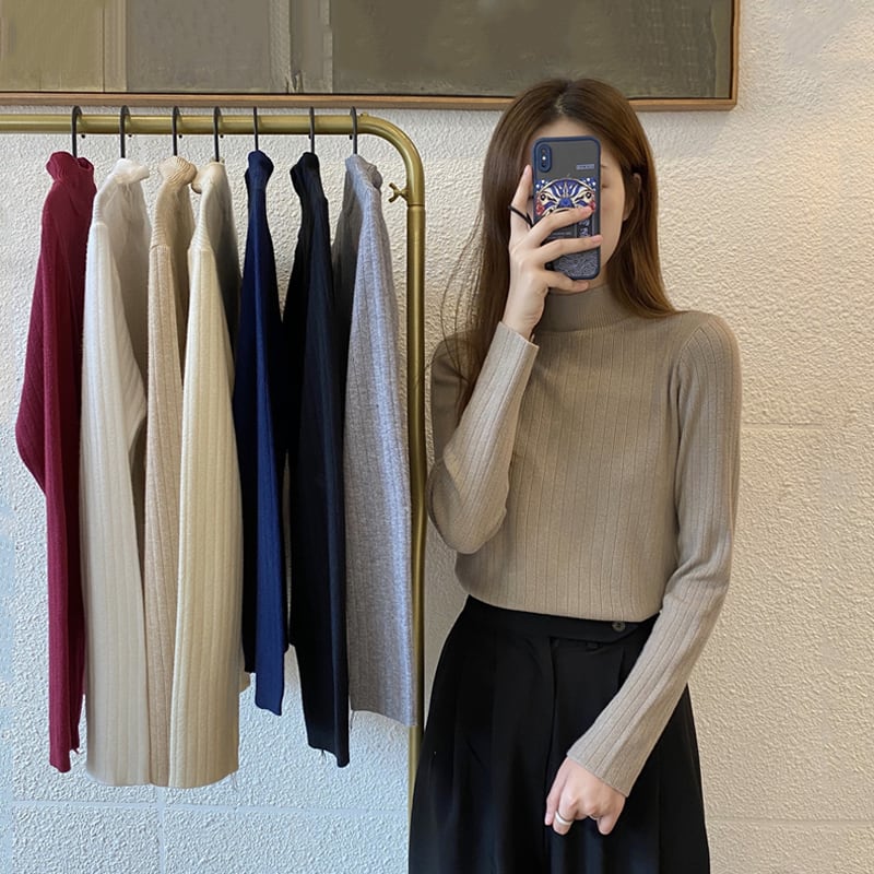 セーター スプリングスリムプルオーバー レディース ロング 春物 スーパーモール3328682526