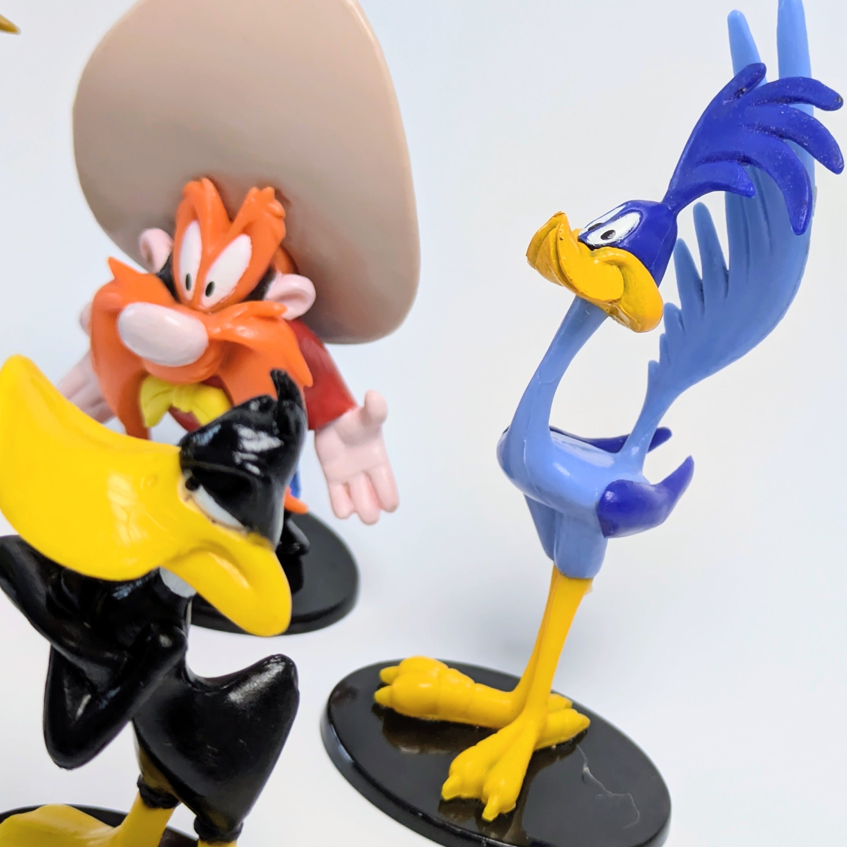 ☆ VINTAGE90' ☆ 【 Looney Tunes ( ルーニーテューンズ )】 PVCフィギュア 5Pセット ver.4 〚アメリカン雑貨 アメトイ〛