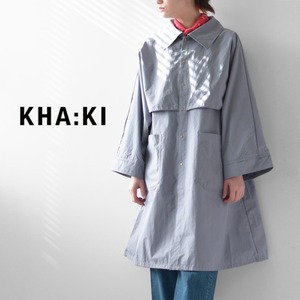 KHA:KI [カーキ]  LOGGER WIDE COAT [MIL23HJK3188] ロガー ワイド コート・スプリングコート・ロング丈・ロングコート・LADY'S [2023SS]