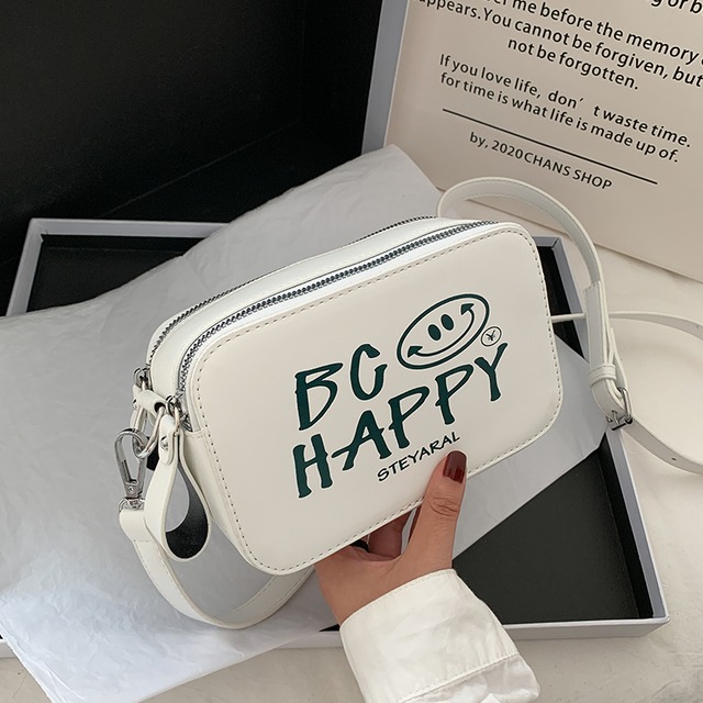 スモールバッグ女性バッグ2020夏の新しいトレンディな野生のショルダーメッセンジャーバッグinsネット赤のファッションカメラバッグ Tiancai_Wing_Bag6041377