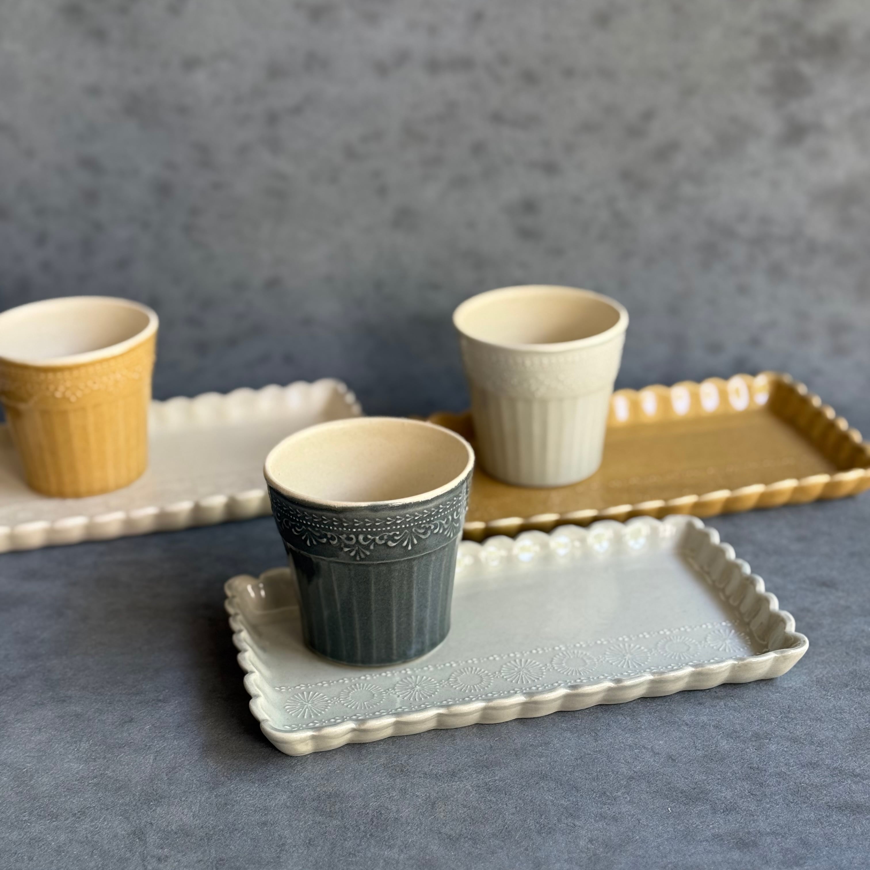 和田由記子 しのぎフリーカップ L | gallery 一白