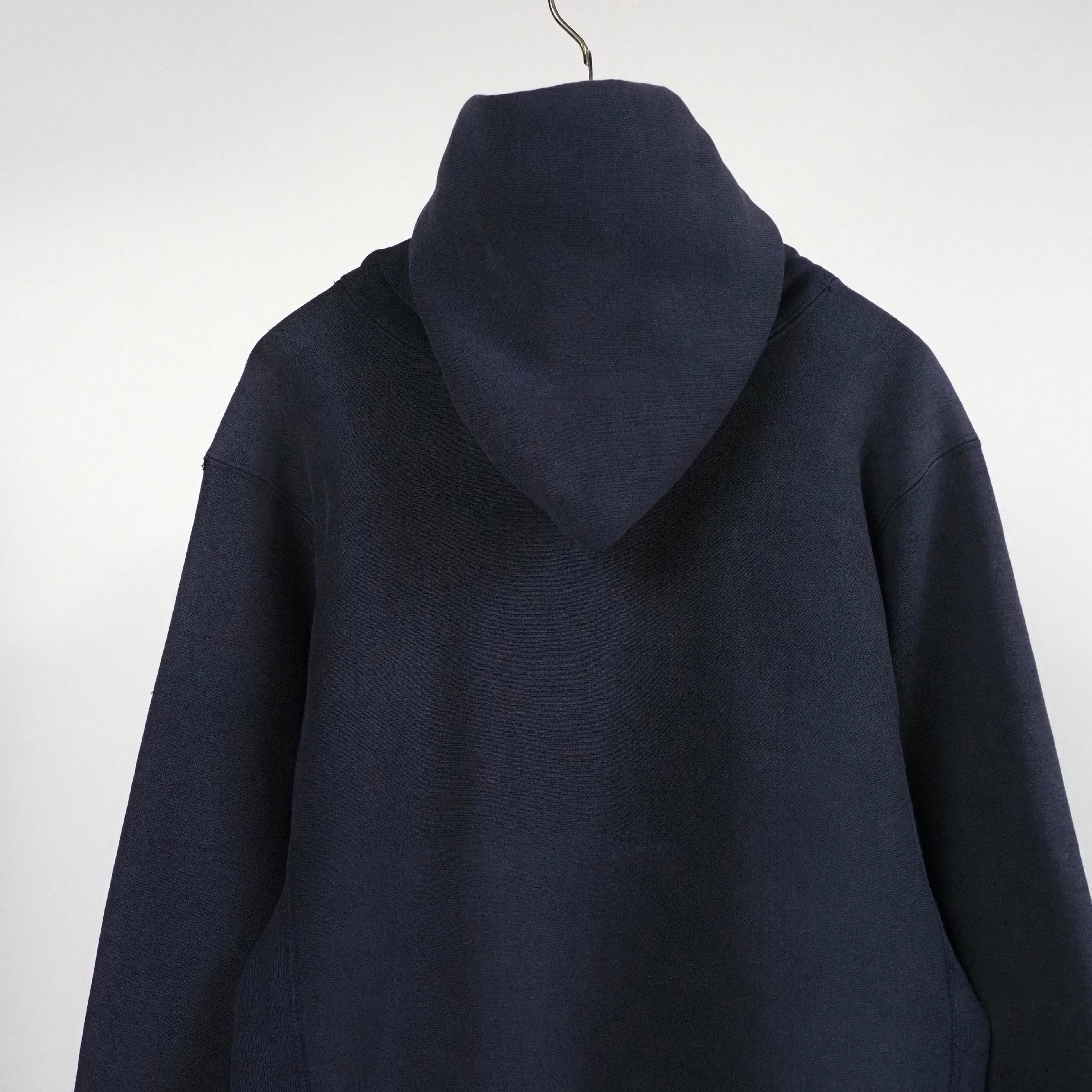 70's Champion Reverse Weave Hoodie M/Navy USA製 チャンピオン