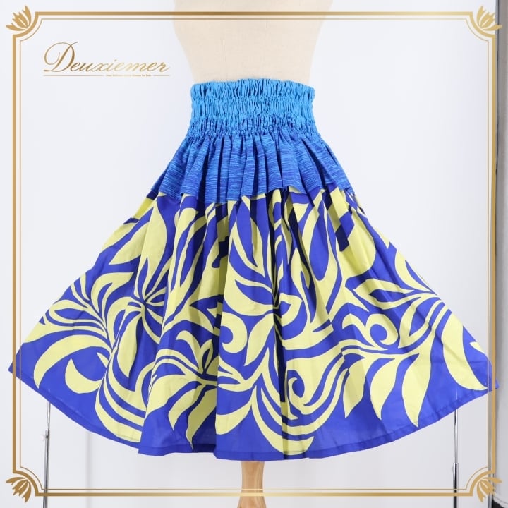 美品 日本製 フラダンス衣装】ネイビー EKOLU EHIKU エコルエヒク