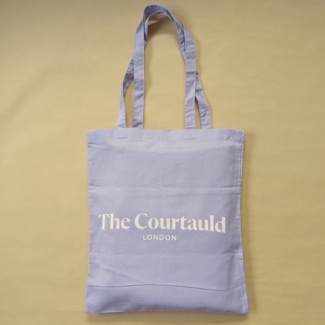 The Courtauld tote bag Lilac White ／ コートルードバッグ　ライラック＆白 ／ エコバッグ・トートバッグ