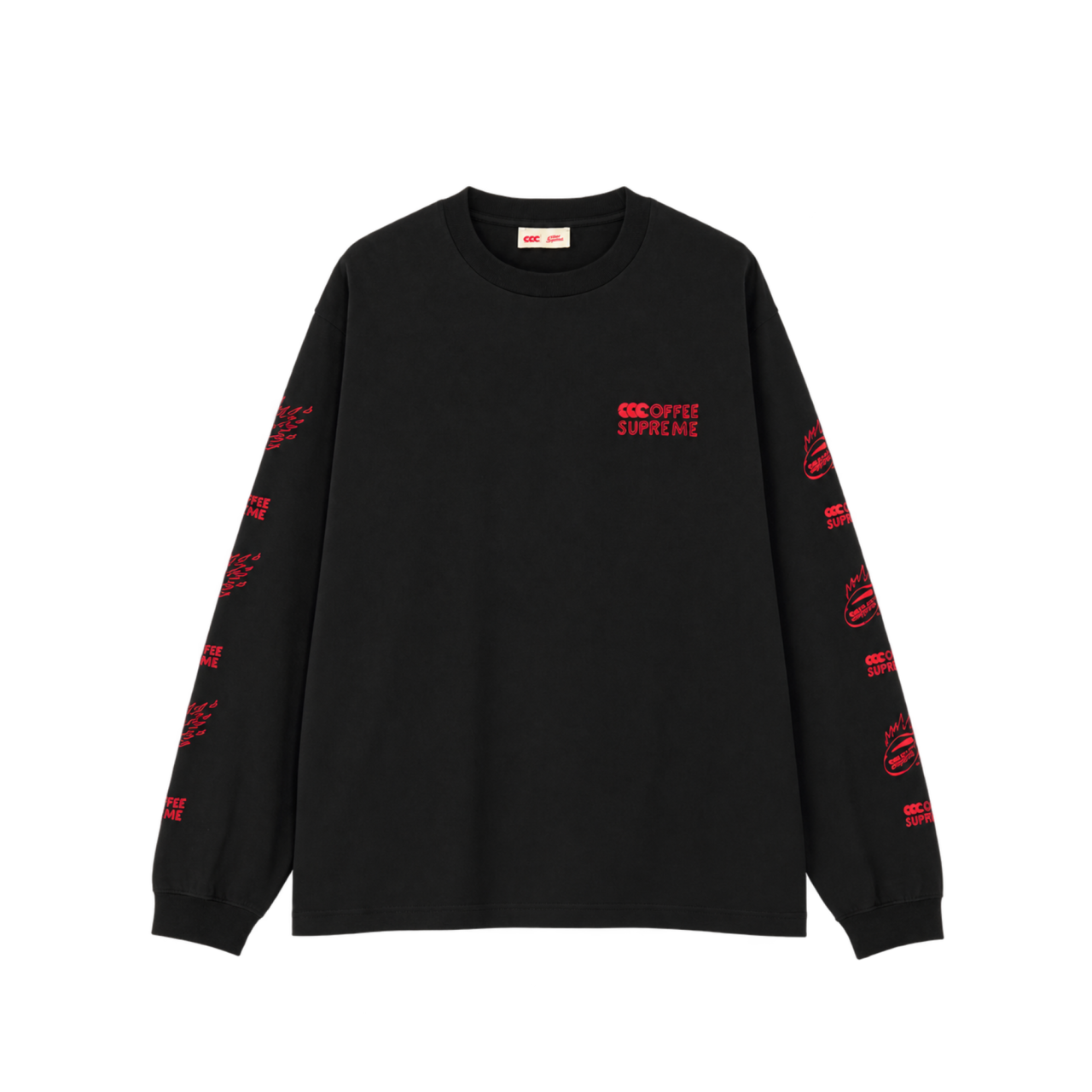 canterbury x Coffee Supreme 長袖シャツ　Black