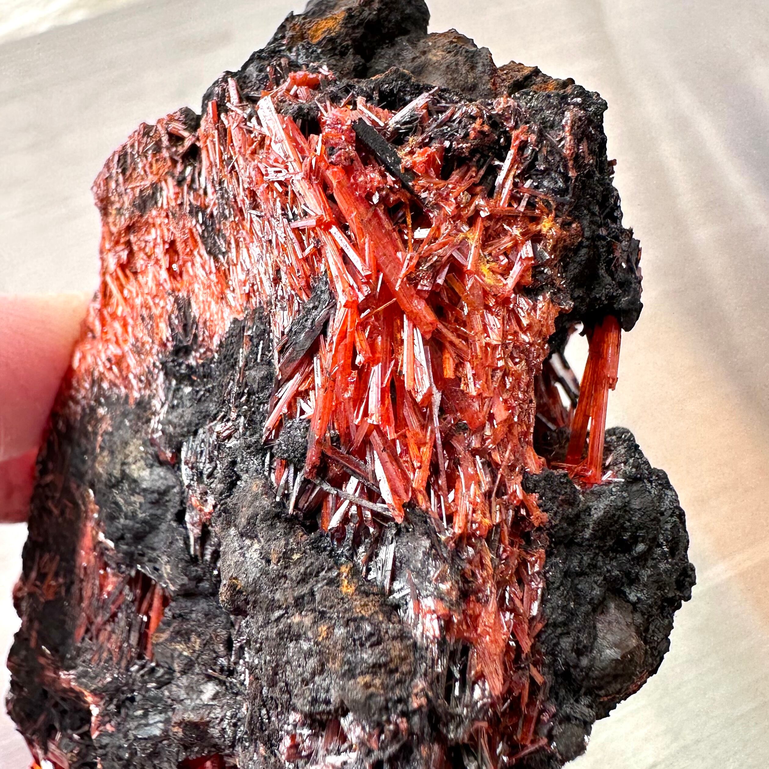 クロコアイト【Crocoite】オーストラリア産 | PEANUTS MINERALS
