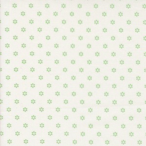 限定数2！55 X45cmカット販売  USAコットン サマータイム　サンシャイン/グリーン