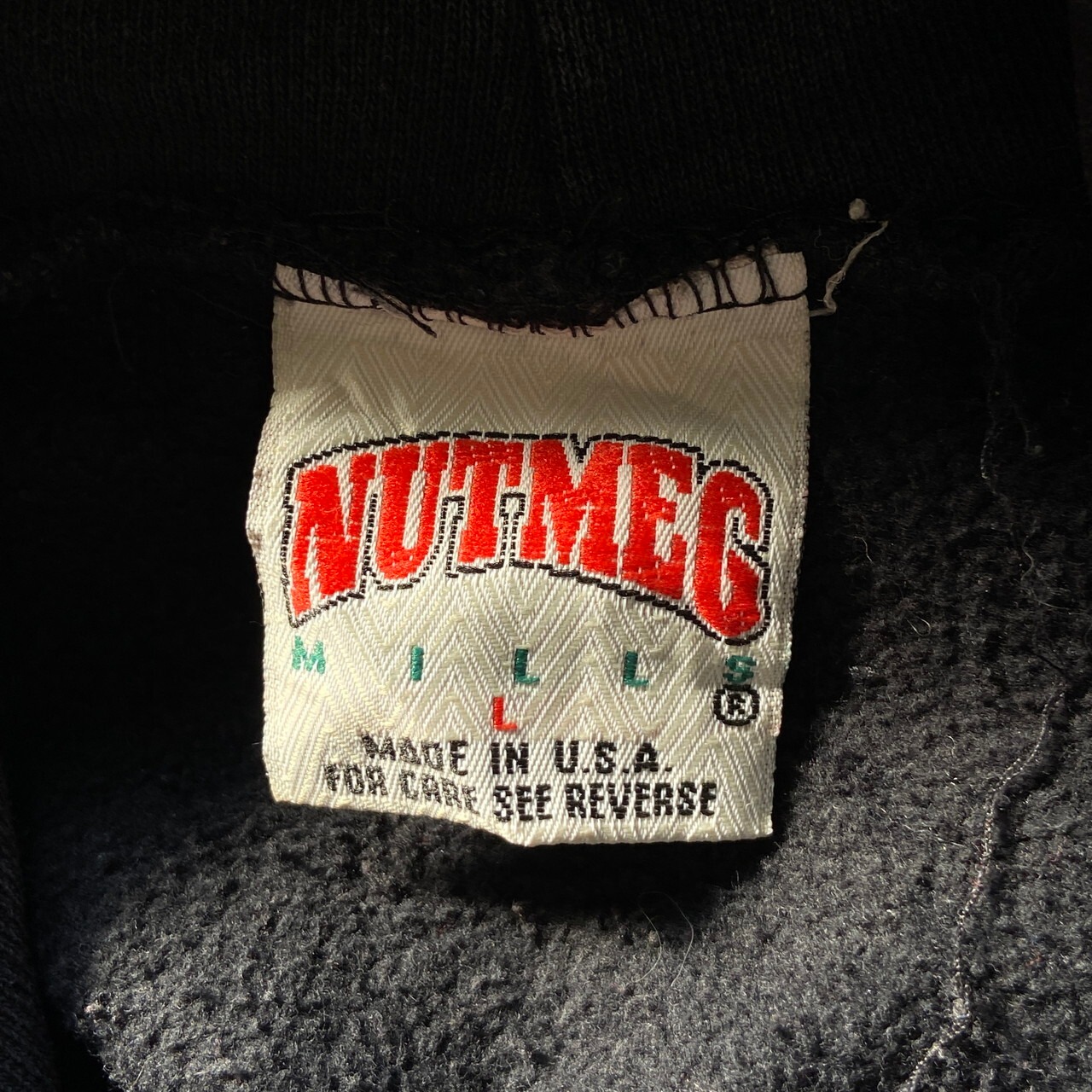90年代 USA製 NUTMEG ナツメグ NFL FALCONS チームロゴ スウェット 