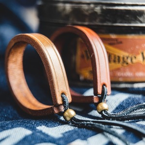 Minimal Leather Adjustable Bracelet / ミニマル レザー アジャスタブル ブレスレット