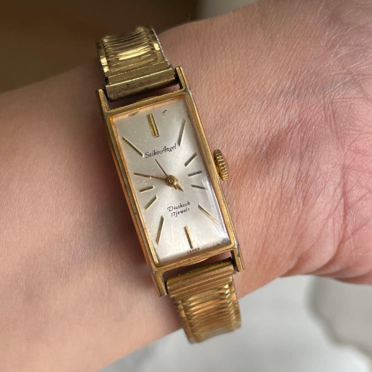 SEIKO angel 手巻き腕時計