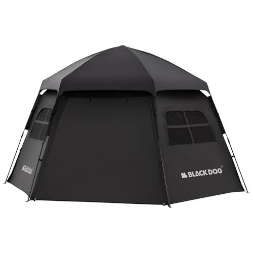 Mountainhiker ドームシェルターテント 4人用 アルミポール採用 210D