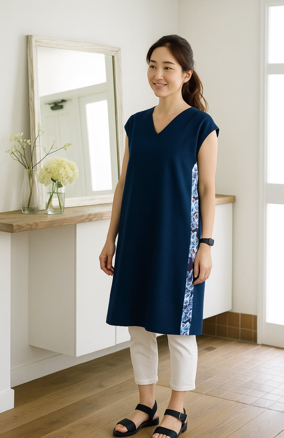 ニットワンピース