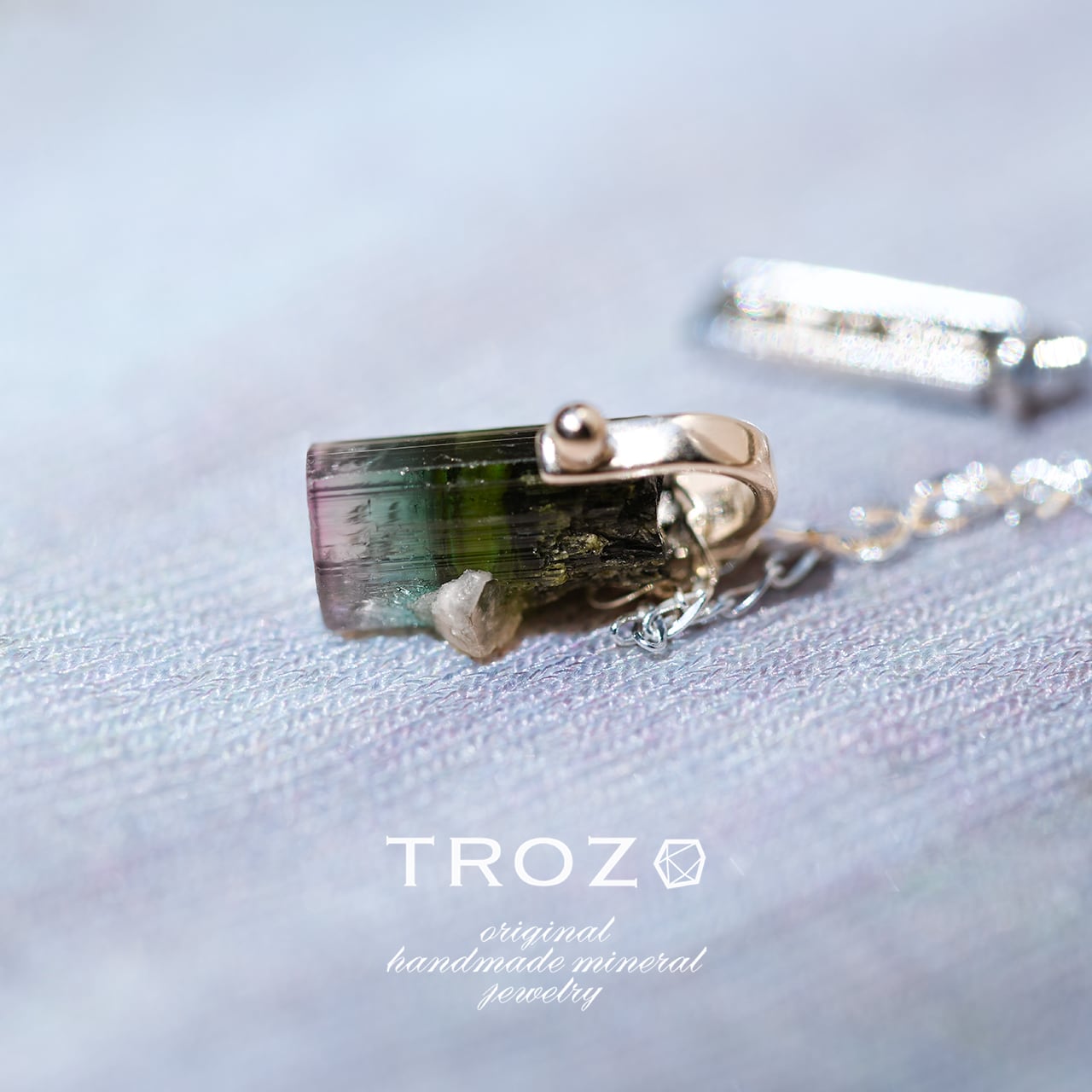 018 Water Lilies Collection】 トリカラートルマリン 鉱物原石