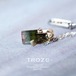 【018 Water Lilies Collection】 トリカラートルマリン 鉱物原石 シルバー925 ネックレス 天然石 アクセサリー (No.3771)