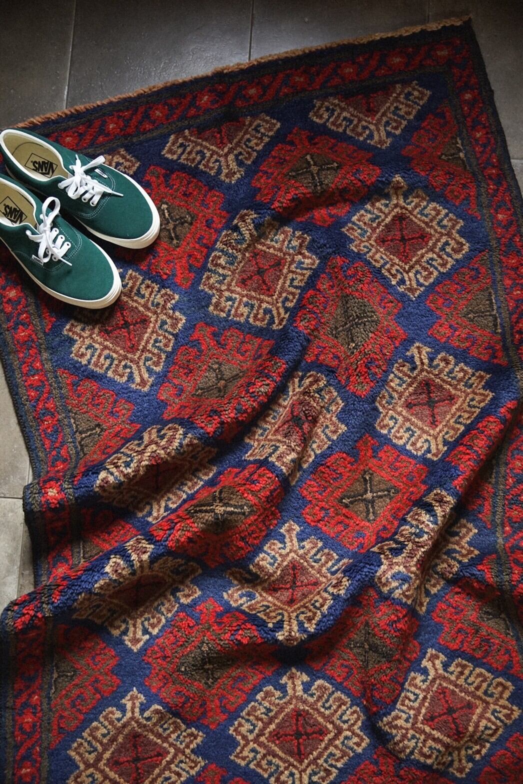 1073 -Vintage Baluch rug | 手織りのヴィンテージラグ専門店 | Bahr