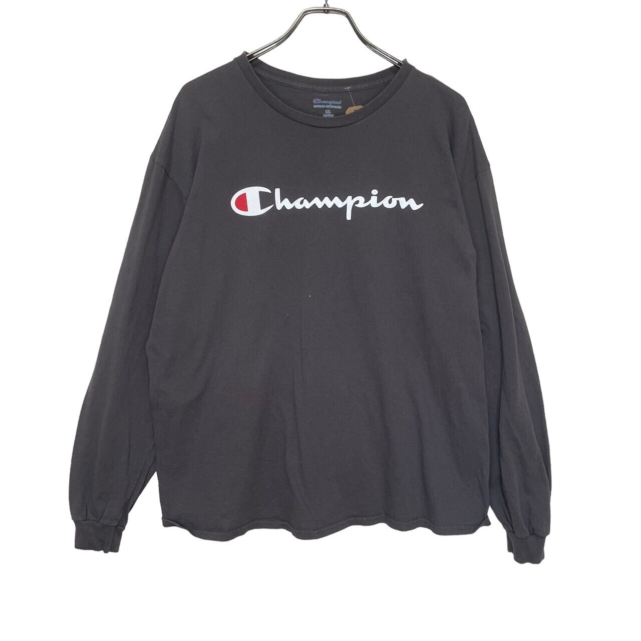 champion 長袖Tシャツ XL コットン100% プリント ロンT | 古着屋OLDGREEN