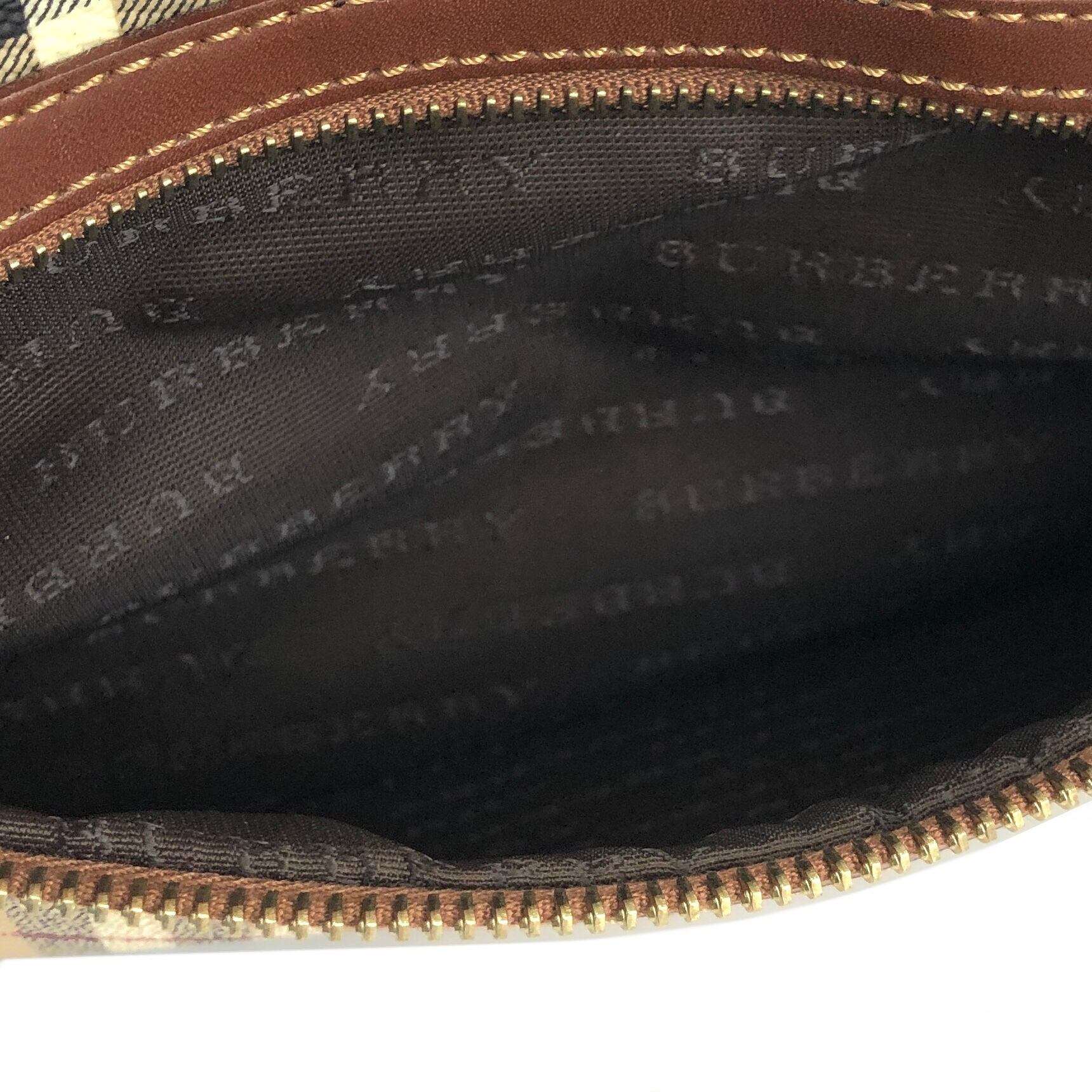 BURBERRY バーバリー シャドーホース ノヴァチェック クラッチバッグ