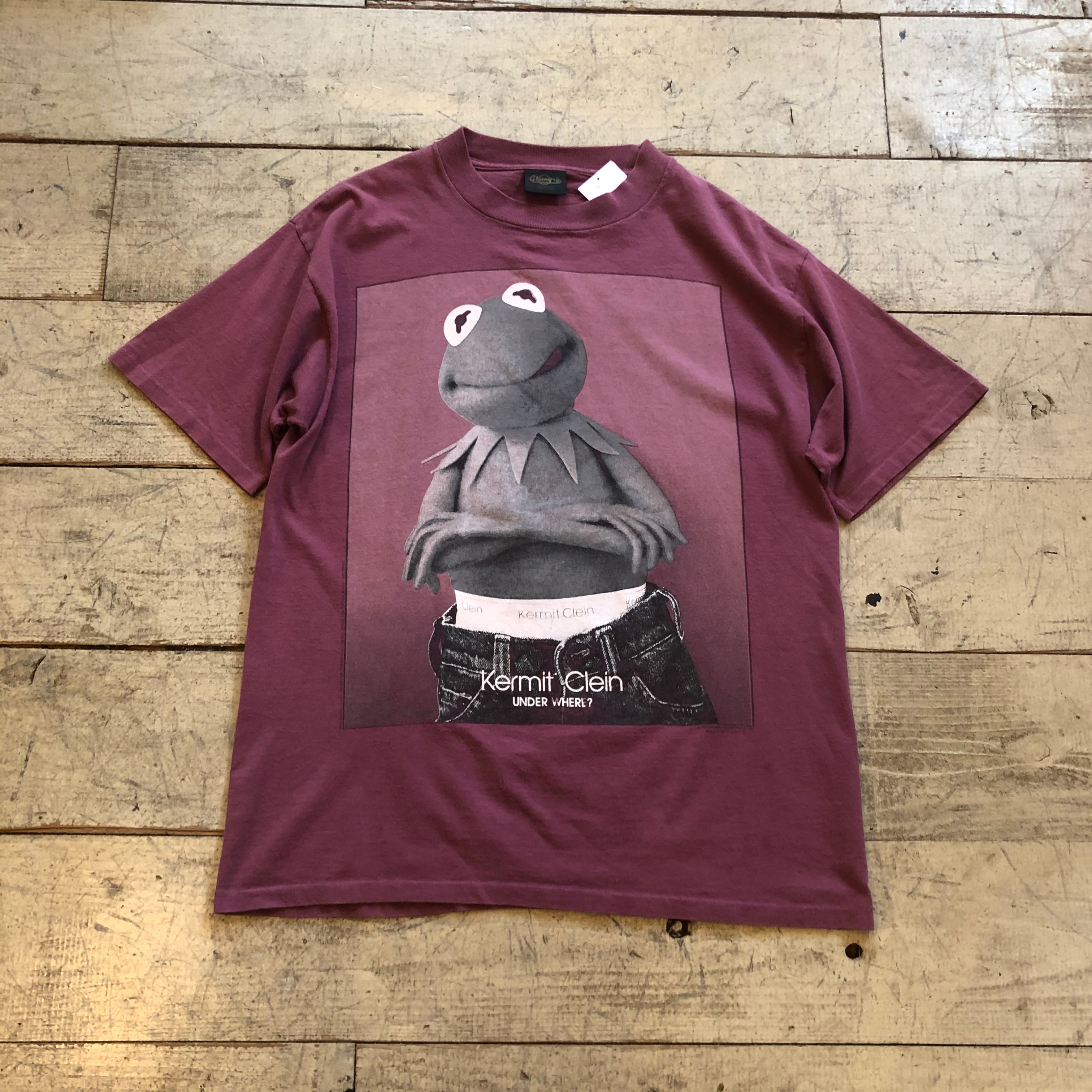 90s Kermit Clein T-shirt | What’z up powered by BASE