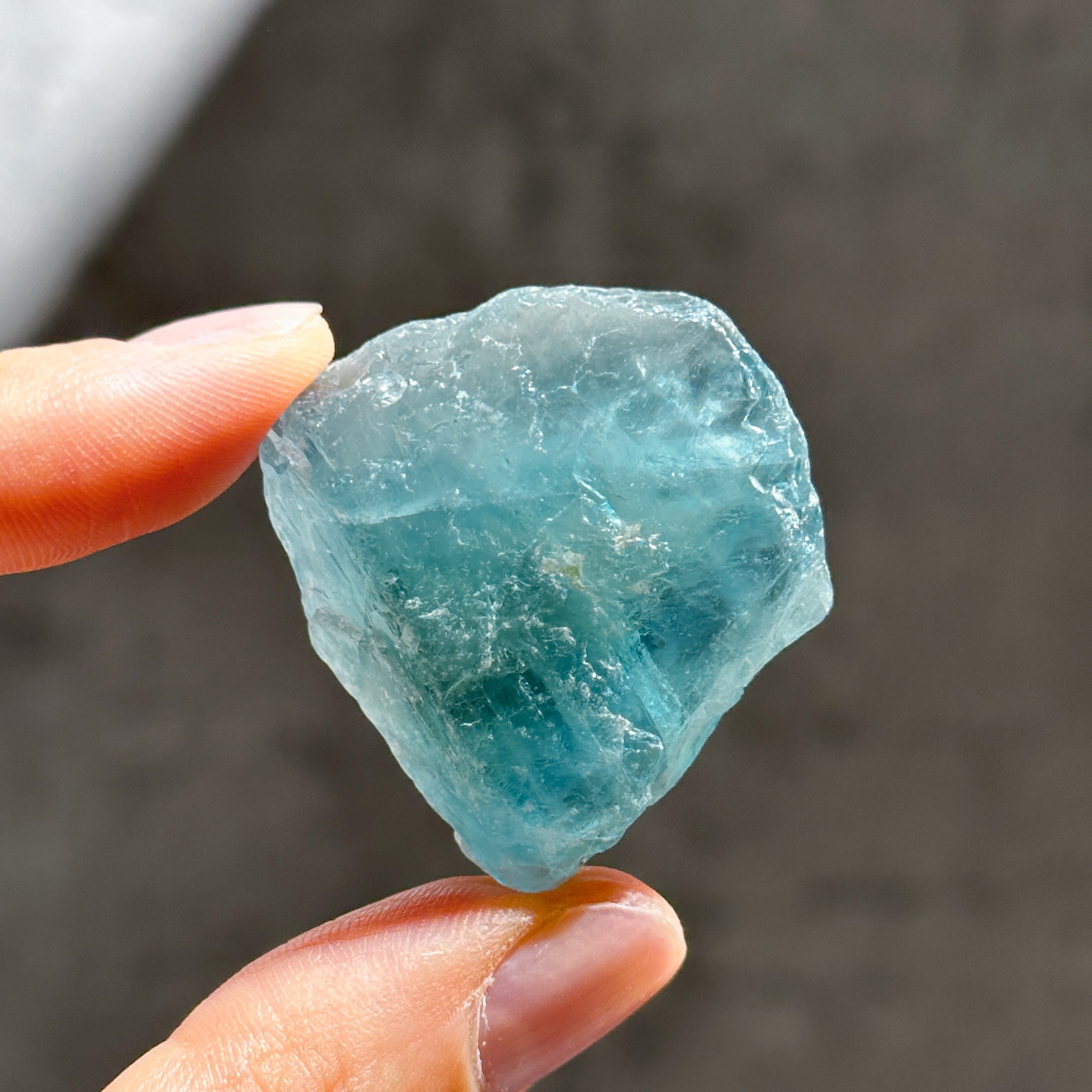 ブルー、グリーンフローライト 原石 74◇ Fluorite ◇天然石・鉱物