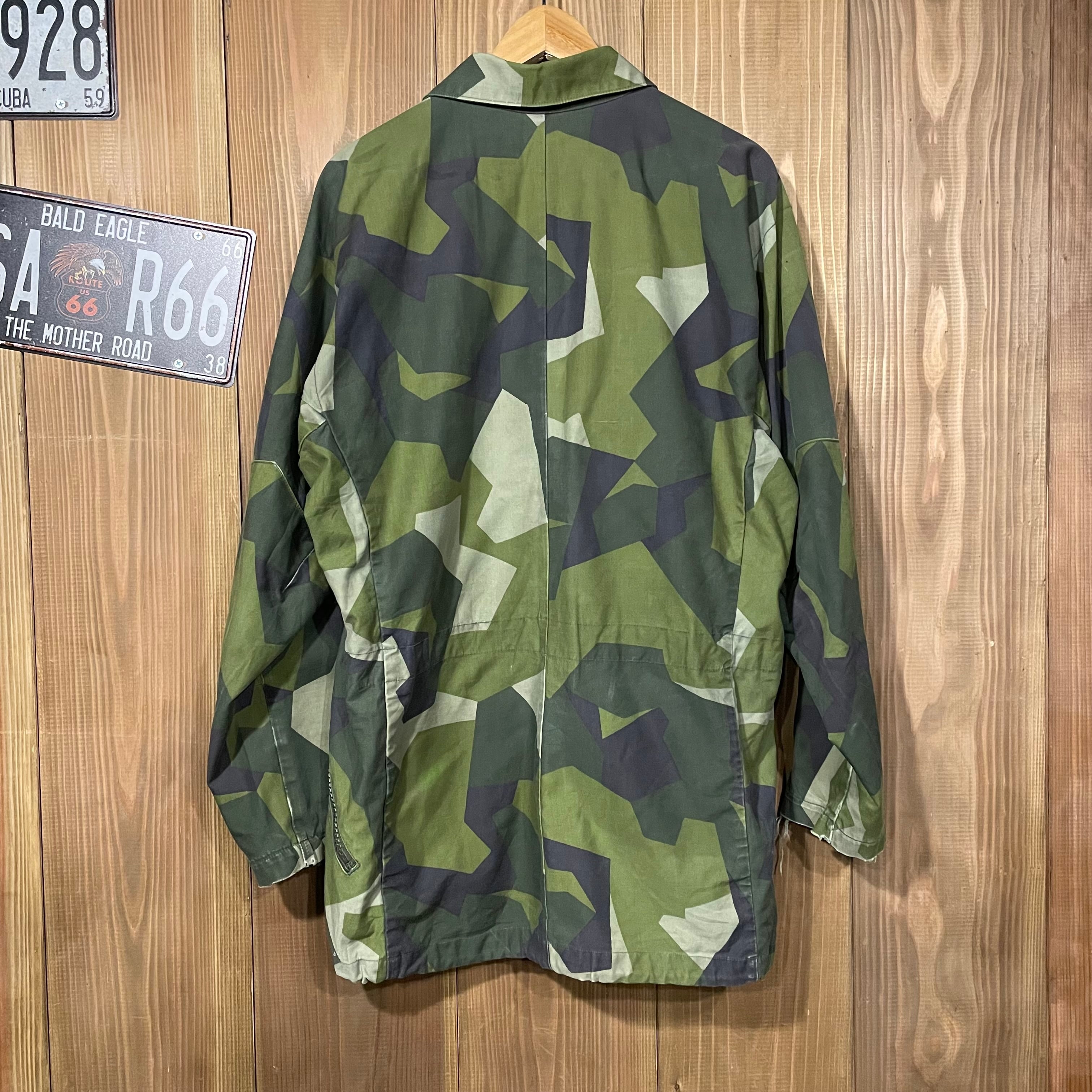 80s Sweden Army スウェーデン軍 スカンジナビアカモ ミリタリー