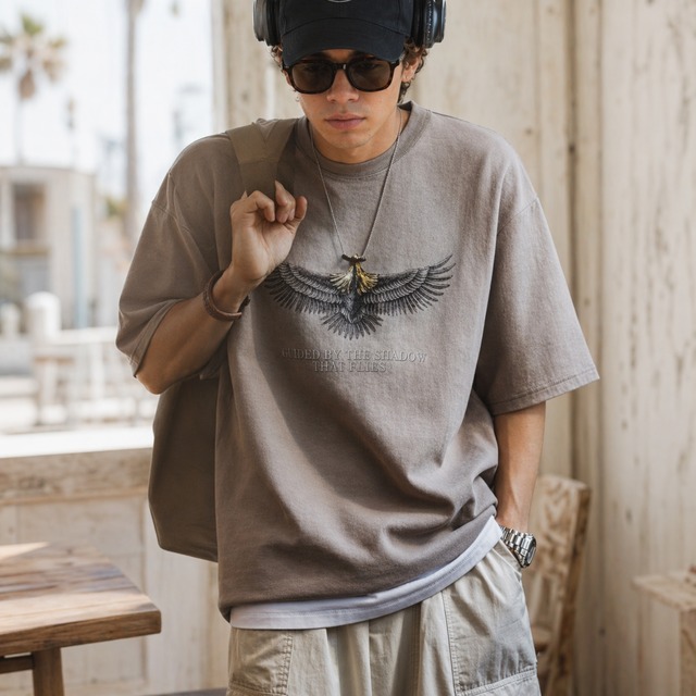 Flying Eagle Graphic Tee　SI1114
