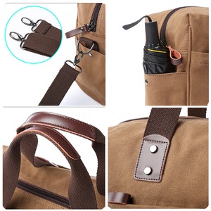 Canvas Square Compact Boston Bag / キャンバス スクエア コンパクト ボストン バッグ