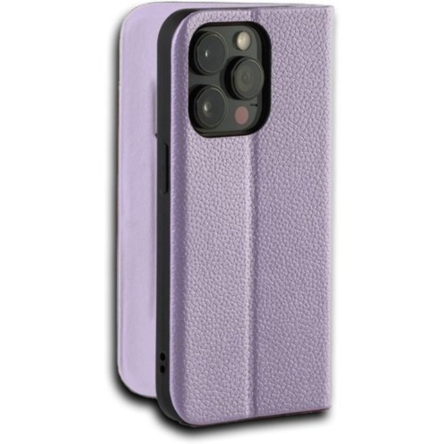 iPhone 16 Pro ケース 手帳型 上質で衝撃に強い シボ調PUレザー IPhone 16 pro ケース 手帳型 対応機種: iPhone 16 PRO ケース スマホケース 携帯ケース iphone ケース スタンド機能 収納ポケット 保護 手帳型 スマホカバー アイフォンケース 軽量 耐衝撃 OTHERSiDE sb-07-412 ラベンダー 2637