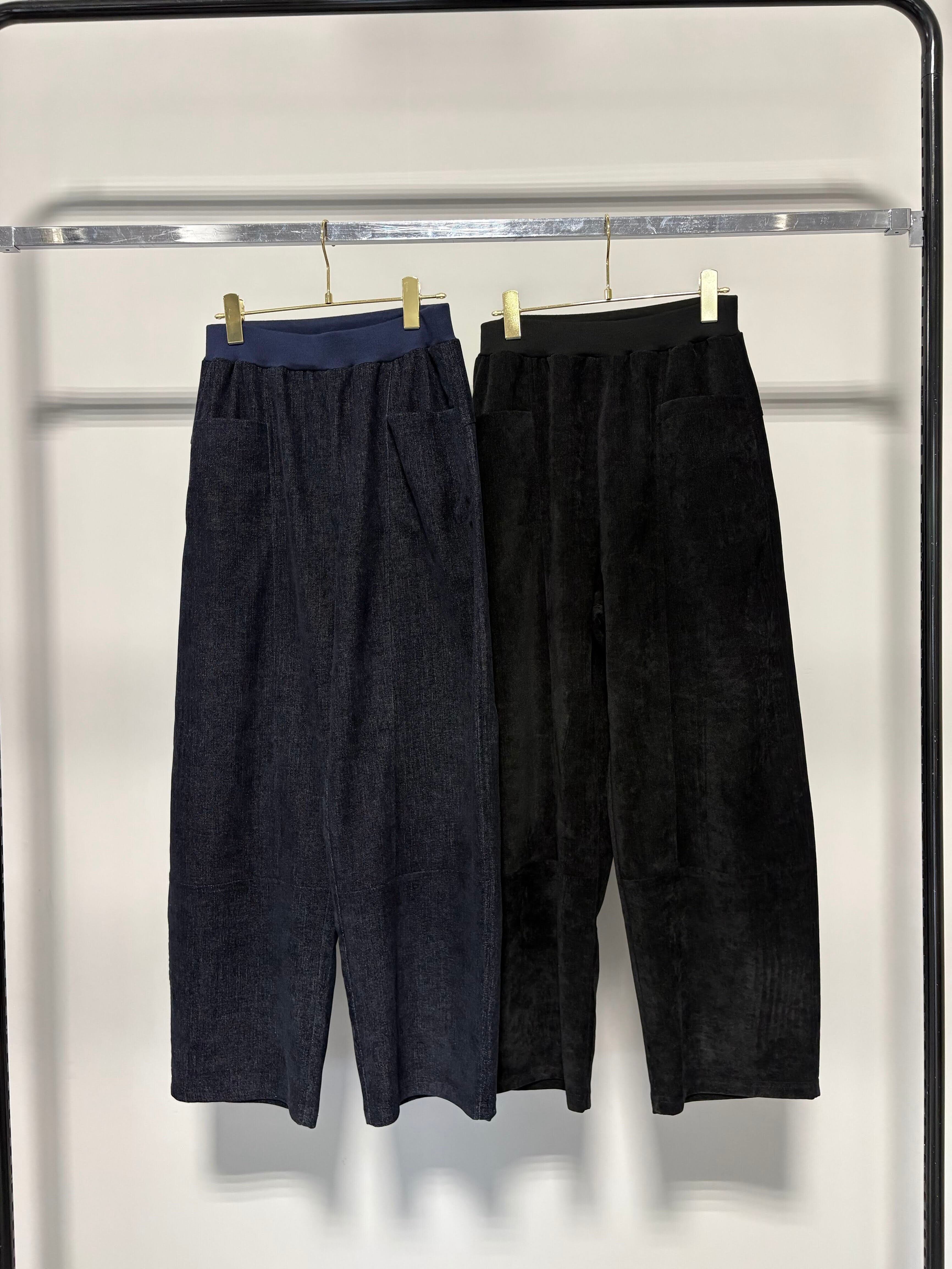【9/下旬〜10/上旬入荷次第お届けのご予約】 MARGAUX VINTAGE/マルゴーヴィンテージ デニムライクパンツ