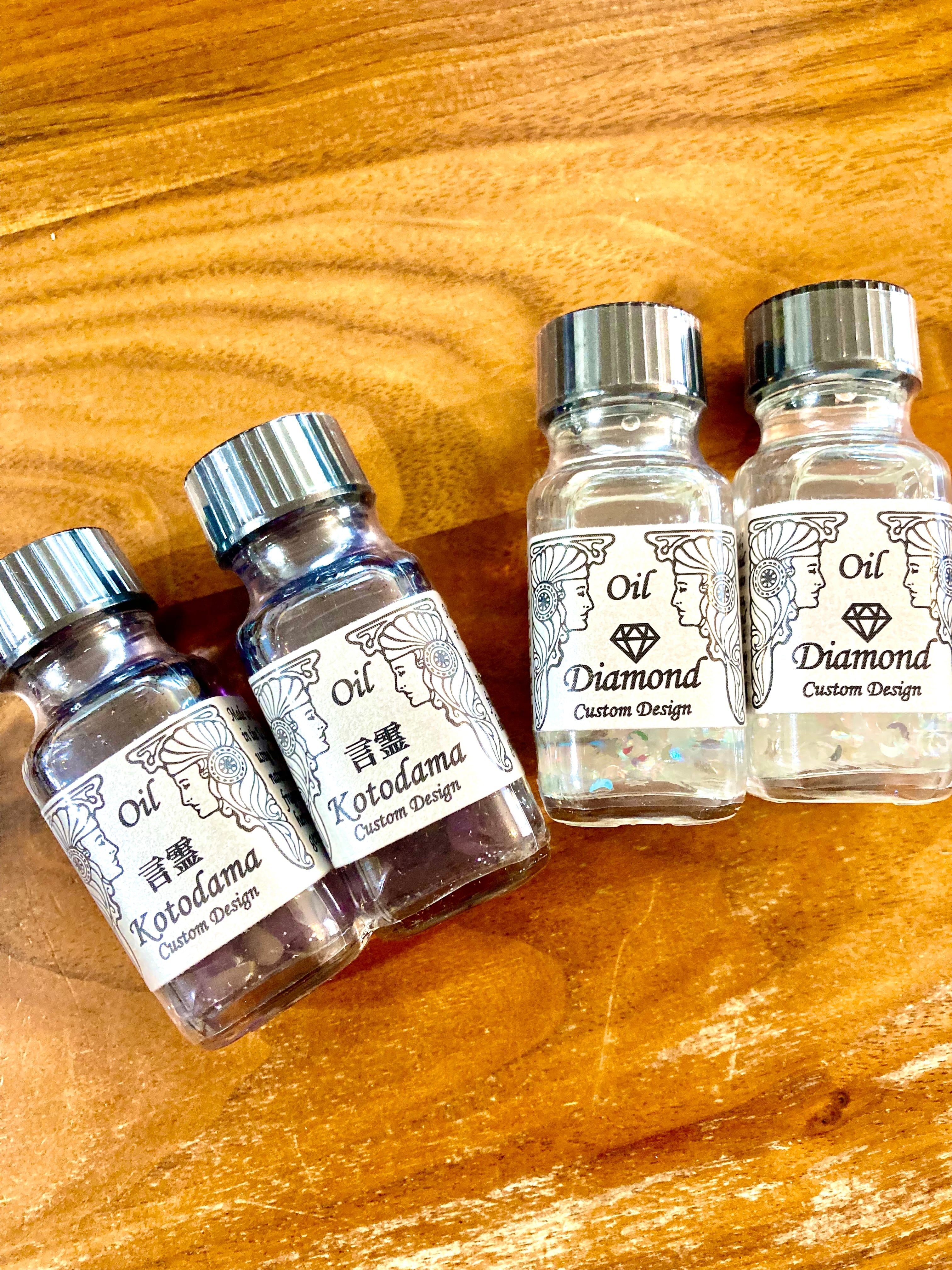 最強金運☆魔法の小瓶1mlメモリーオイル原液（チャームとミニ