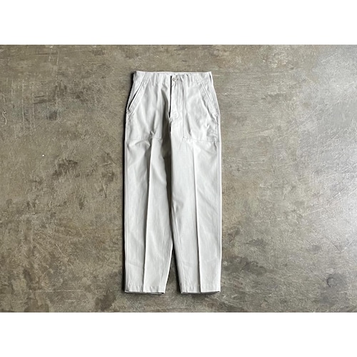 Shinzone(シンゾーン) 『BAKER PANTS』Cotton Tapered Baker Pants ECRU