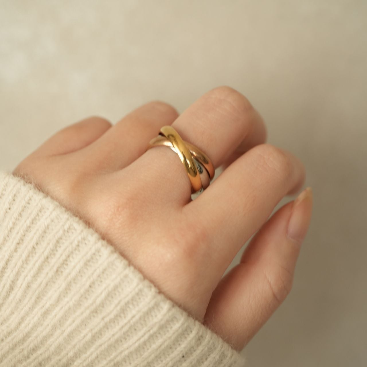 9号〜24号の豊富なサイズ展開！3連トリプルリングR052 | TONARI | お