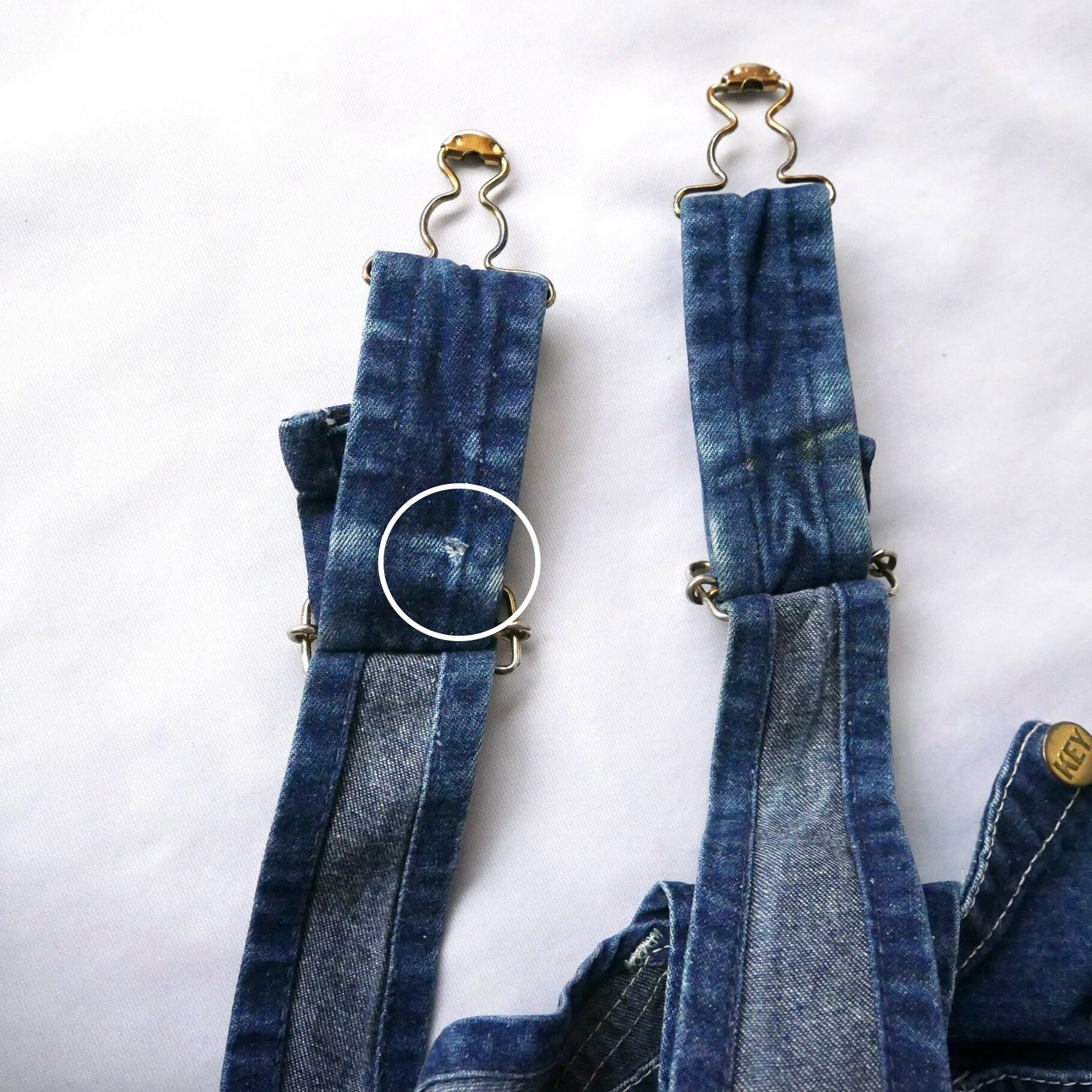 Made in USA KEY overall denim remake onepiece アメリカ製 キー