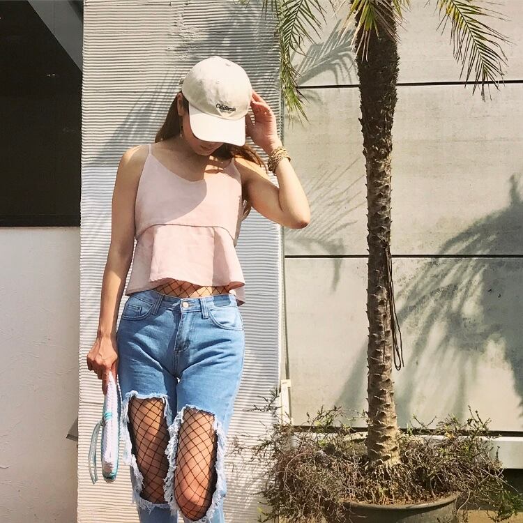ラスト2 ハードクラッシュデニムパンツ 彡ダメージデニム Blessed