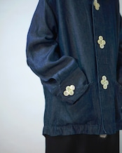 METHO - Rhombus Coverall Jacket / indigo