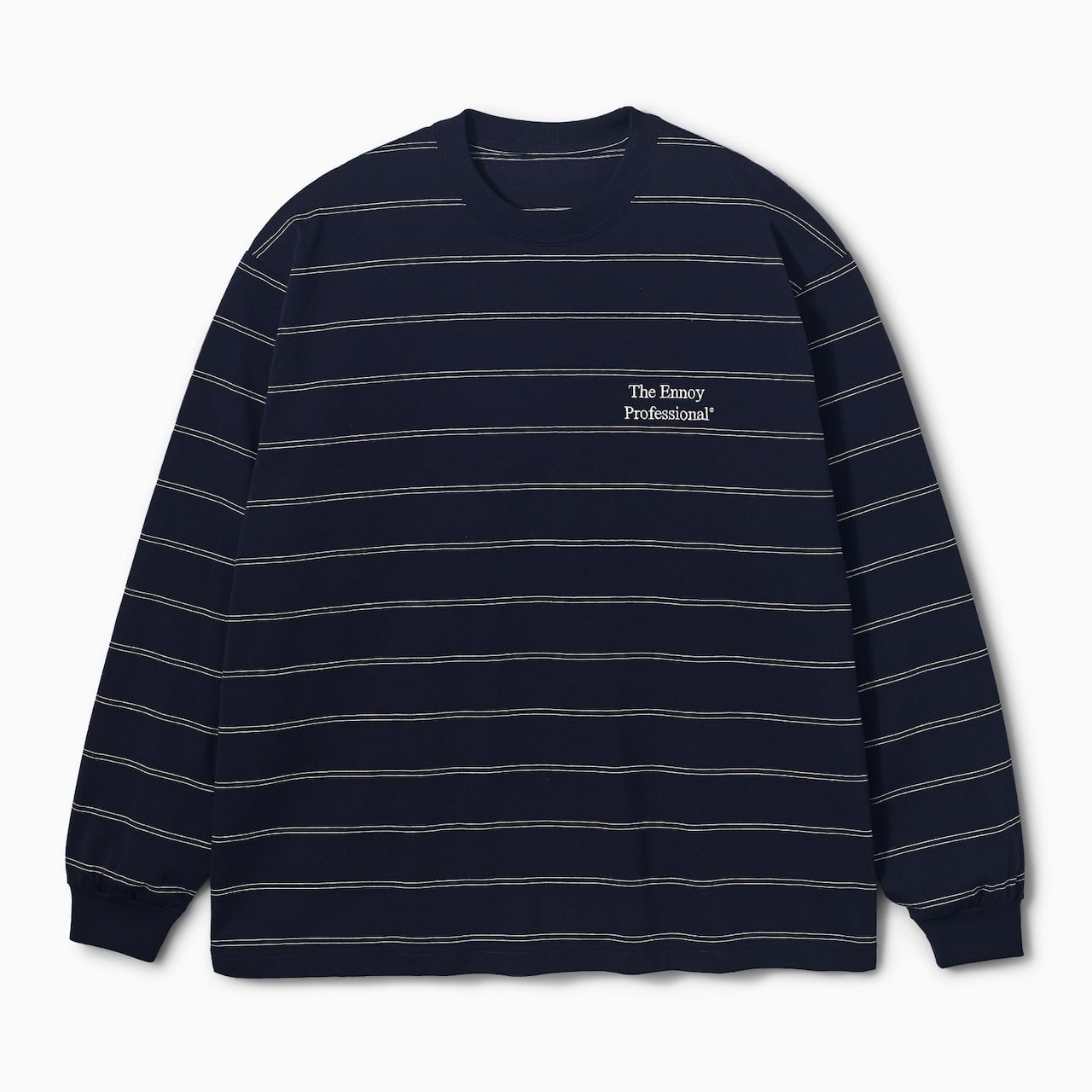 ennoy ボーダー ロンT ネイビー　Ｍ The Ennoy Professional M ネイビー Tシャツ ボーダー 【公式通販】