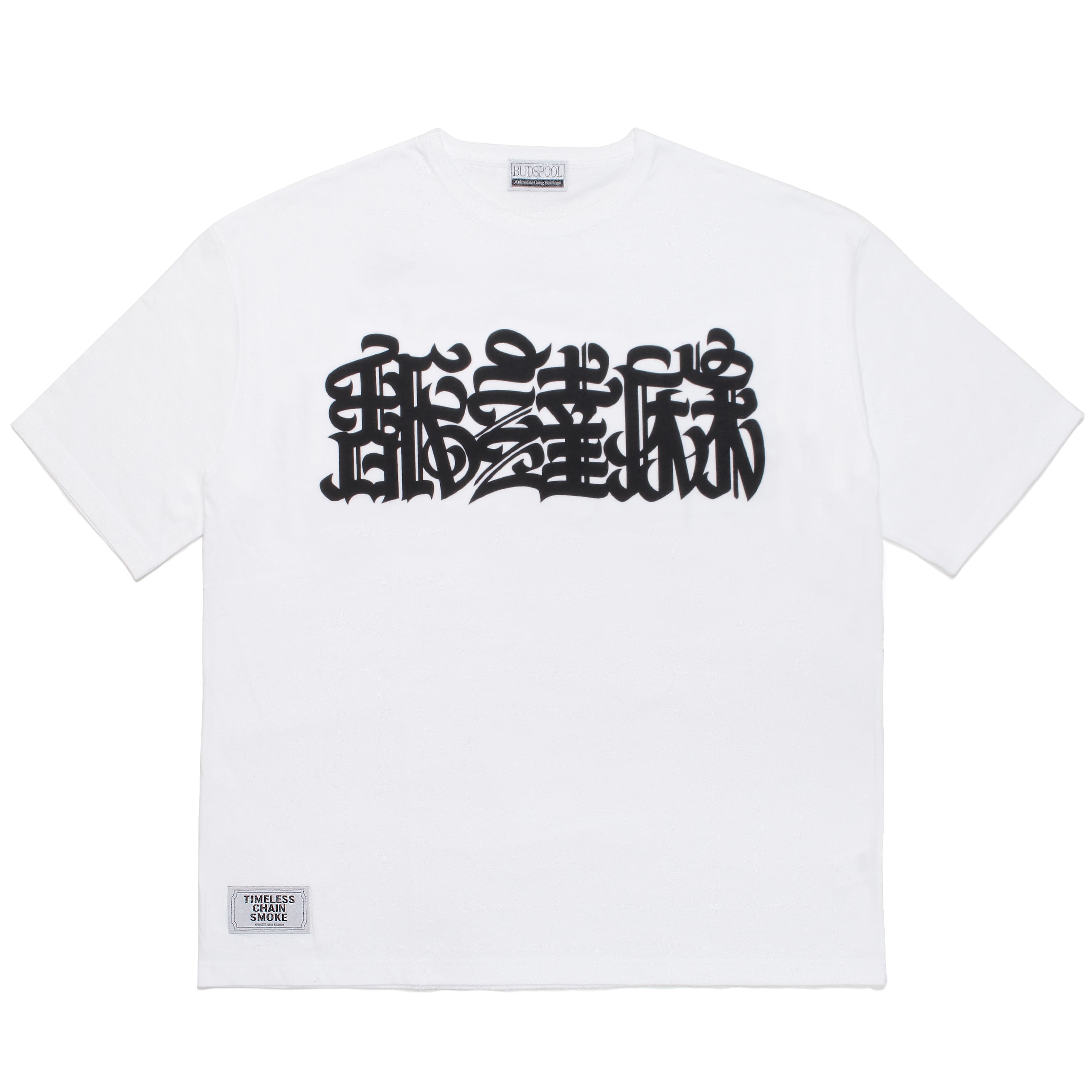 舐達麻　APHRODITE GANG BUDSPOOL SCRIPT Tシャツ